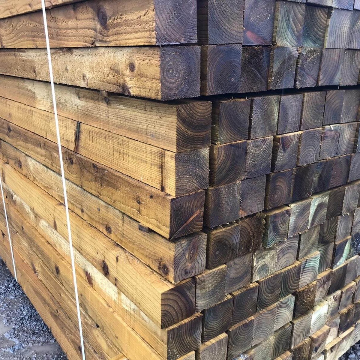 3x3 Timber Fence Posts - Decking Delivery