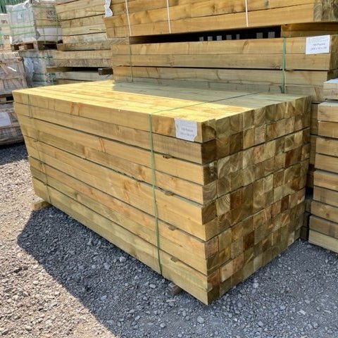 4x4 Timber Fence Posts - Decking Delivery