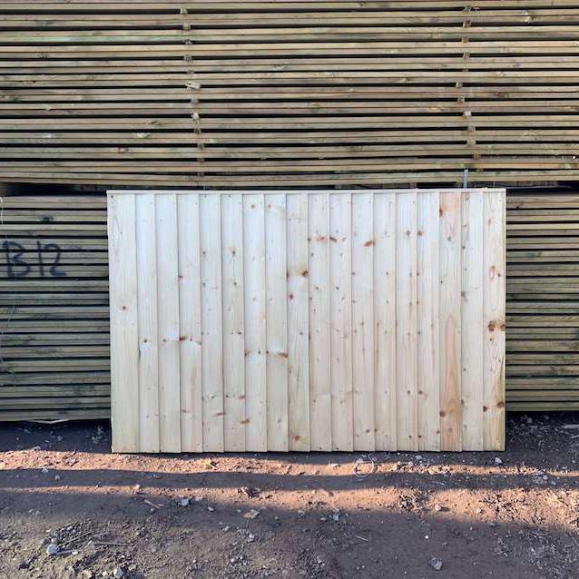 Fence Panels - Heavy Duty Close Board - Decking Delivery