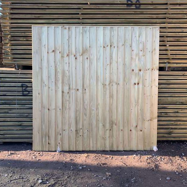 Fence Panels - Heavy Duty Close Board - Decking Delivery