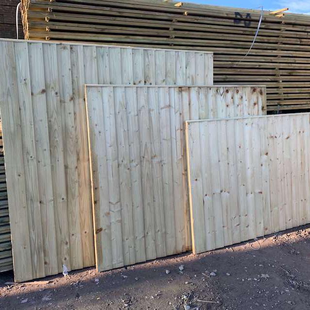 Fence Panels - Heavy Duty Close Board - Decking Delivery