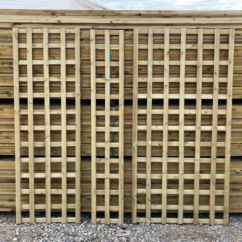 Wooden Garden Trellis - Decking Delivery